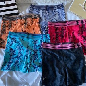 Under Armour Compression shorts.